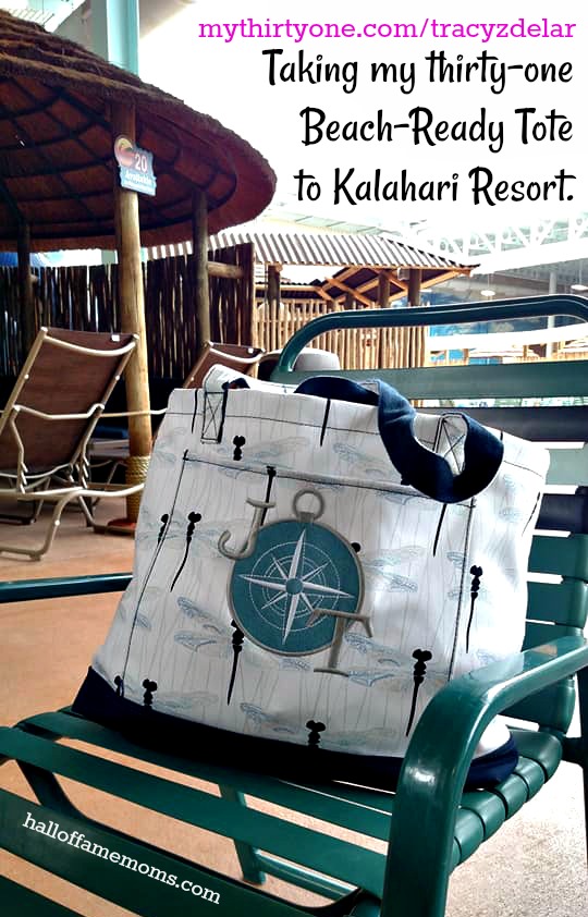 My Thirty-one Beach Ready Tote at Kalahari Resort