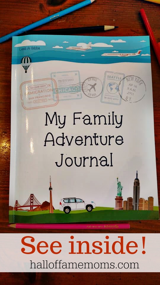 My Family Adventure  Journal review - a Kid's Travel Diary Keepsake