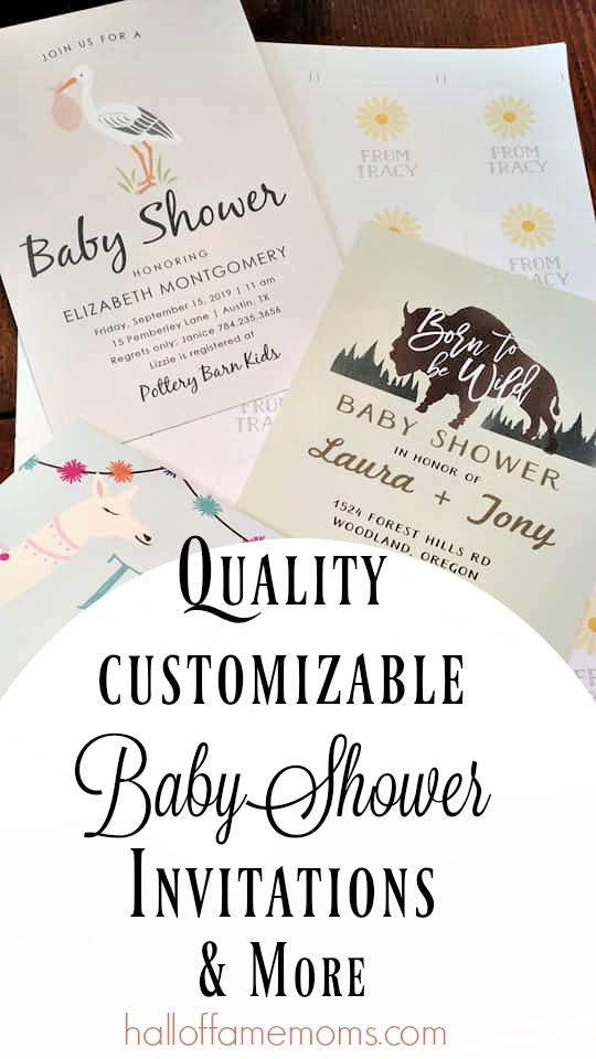 Basic Invite offers amazing customizable baby shower invitations (ad)