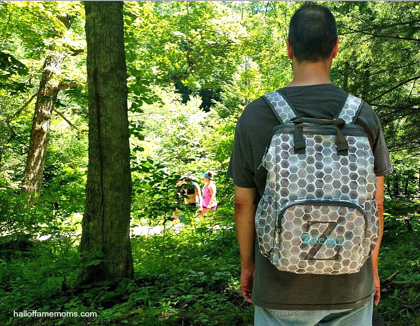 Adventures Backpack at Hocking Hills mythirtyone.com/tracyzdelar