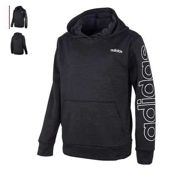 #AdidasAtMacys #Ad Big Boys Classic Fleece Hoodie