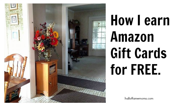 How I earn free Amazon gift cards and you can too!