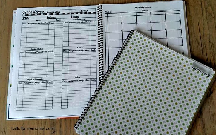 How I made the Boys’ Student Homeschool Planners