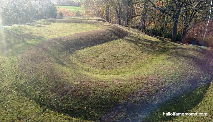 Visiting Serpent Mound In Peebles Ohio