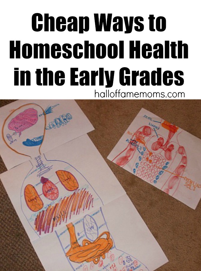 cheap ways to homeschool health with free printables