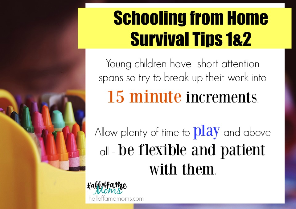 tips to survive and thrive having your kids home all day - avoid mom guilt