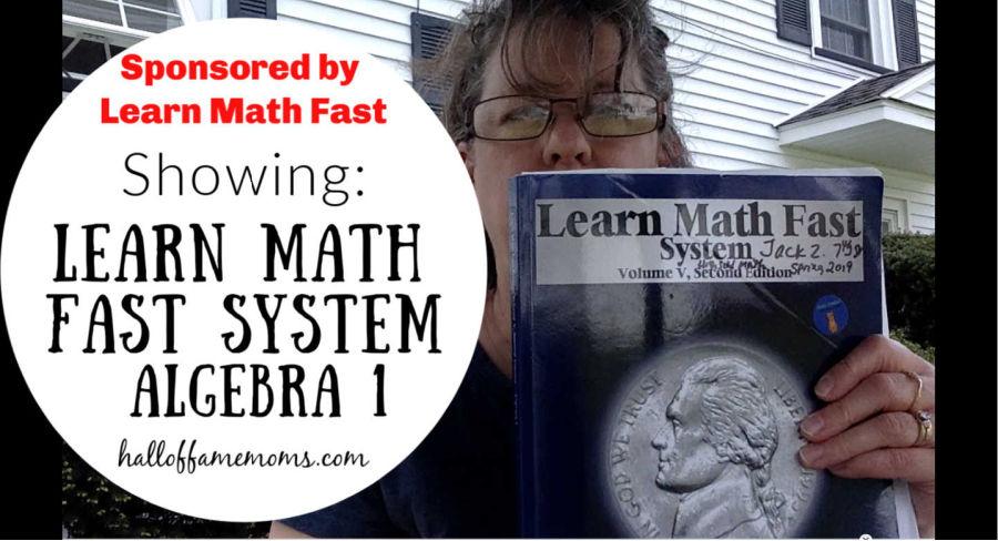 Learn Math Fast Books sponsored review and Youtube video.