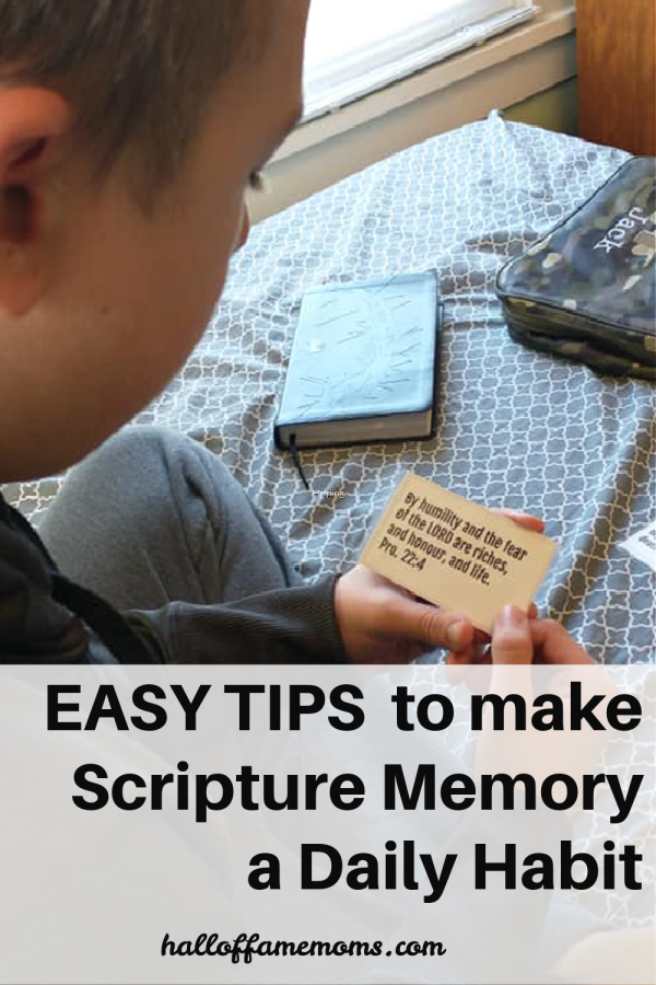 easy tips to make scripture memory a daily habit for kids and adults