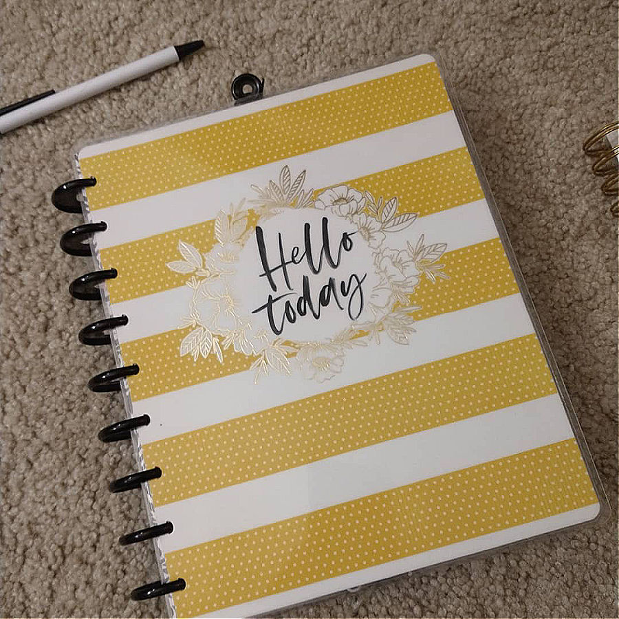 My Happy Planner for homeschool.