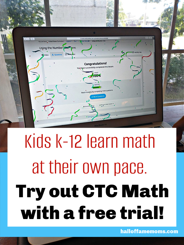 Try CTC Math online math learning for free! 